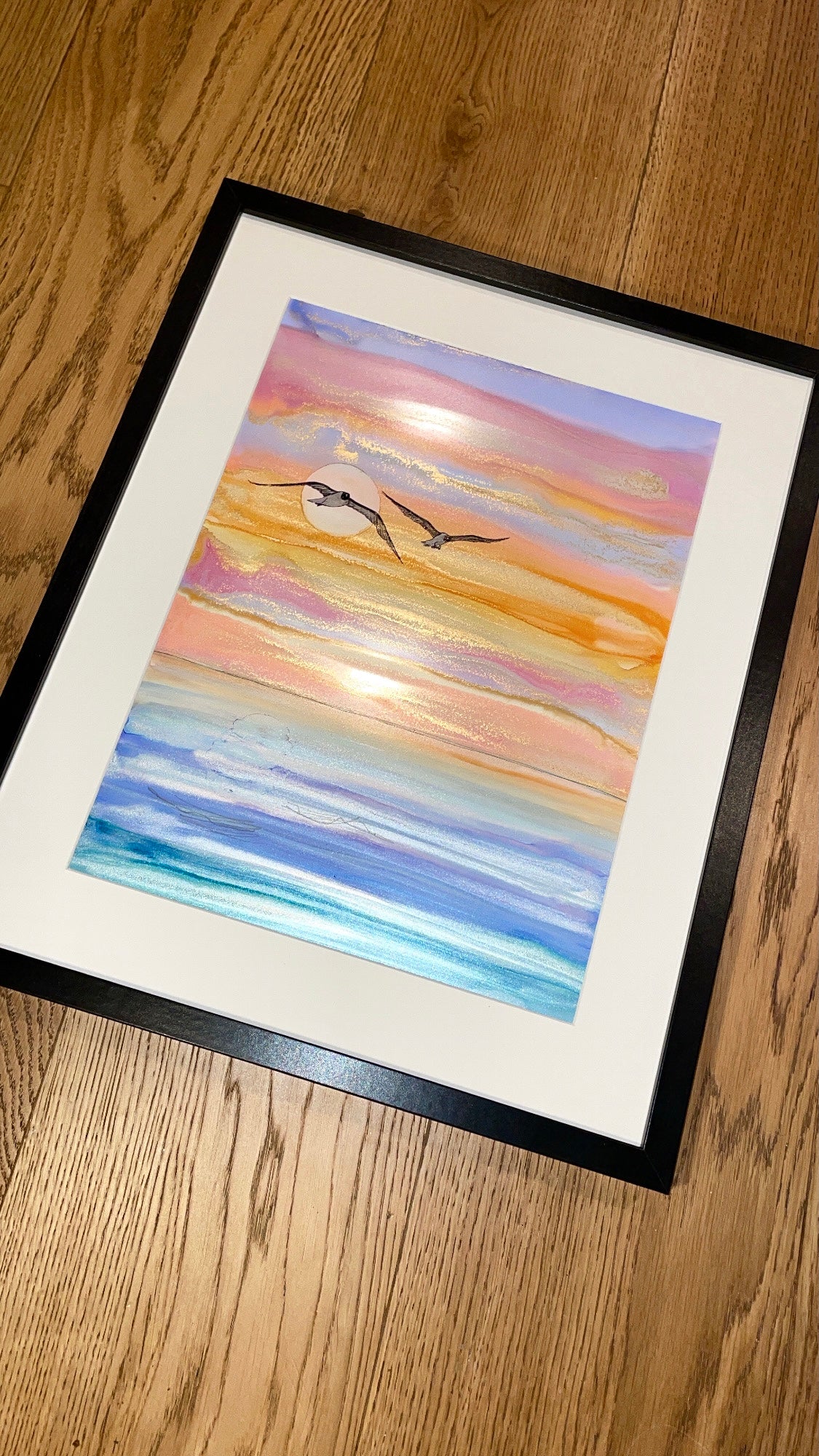 Happy Seagulls (A3)